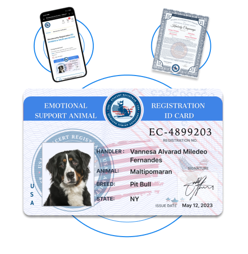 Support Animal Registration ESAcert