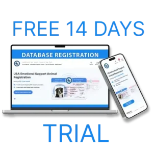 Support Animal Free Registration