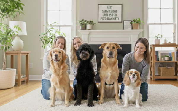 Best Service Dog Breeds For Ptsd And Anxiety