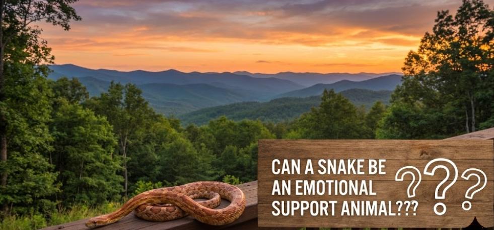 Can a snake be an emotional support animal